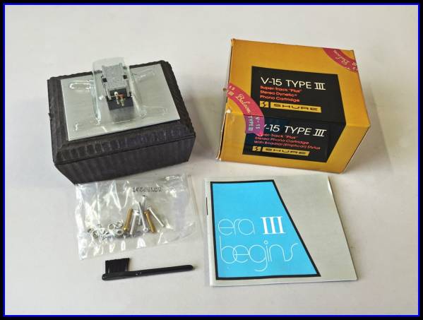 SHURE シェア V-15 TYPEⅢ▼レコード/USA/動作未確認