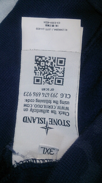 1円 美品☆ストーンアイランド　ジラフ柄　パーカー　ネイビー