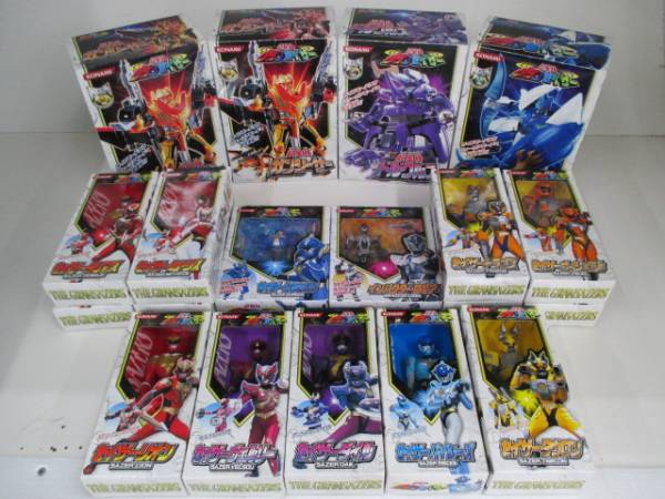 超星神グランセイザー フィギュア等 19点セット 重複有 ロギア