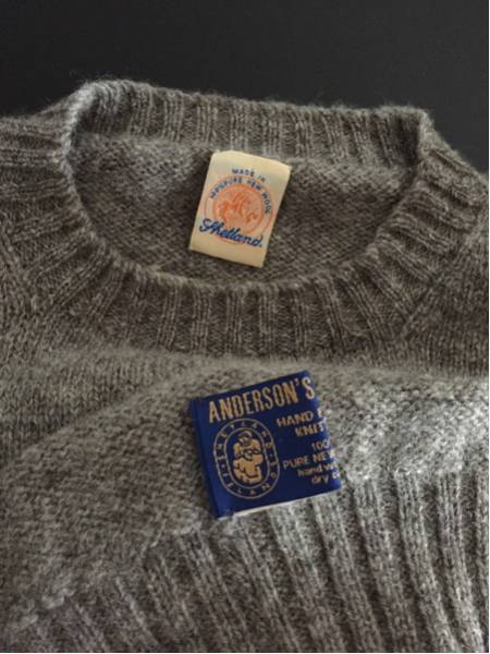 EVEREST | エベレスト Shetland of ⁄ エヴェレスト ANDERSON&CO 