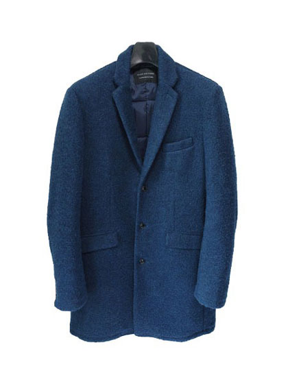 ナノユニバース 中綿ウールチェスターコート Sサイズ 保温性抜群