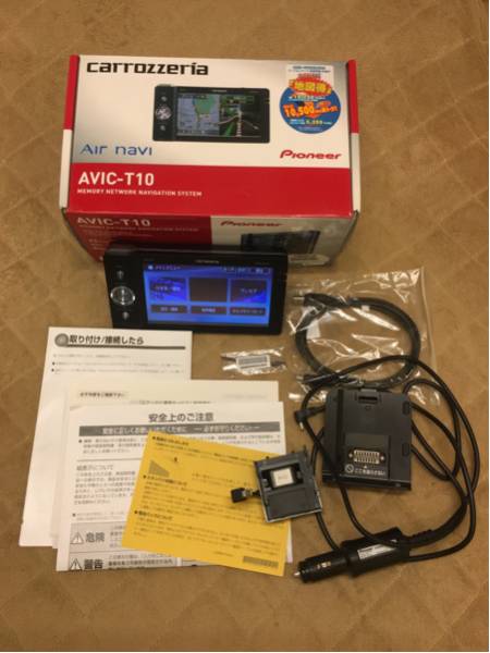 カロッツェリア Air navi AVIC-T10. 中古品 シリアルナンバー