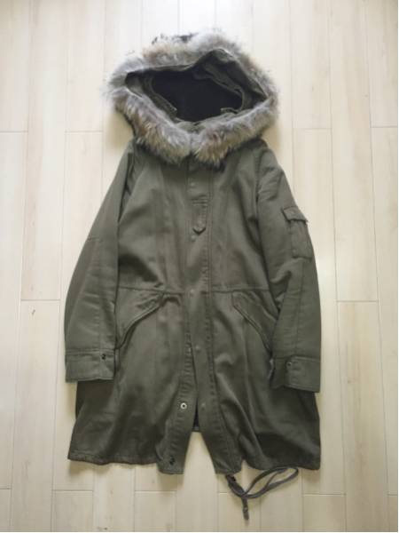 名作　green モッズコート(現　HYKE) 07AW「green」モッズコート グリーン HYKE ハイク ファッション