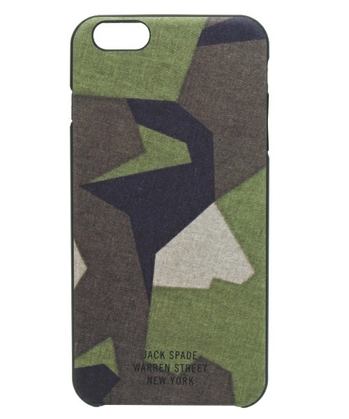 人気完売 新品 JACK SPADE iPhone 6 Plus用ケース 迷彩柄