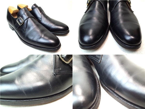 3668■Peal&CO.ブルックスブラザーズ■英国製モンク/27.5cm/痛有