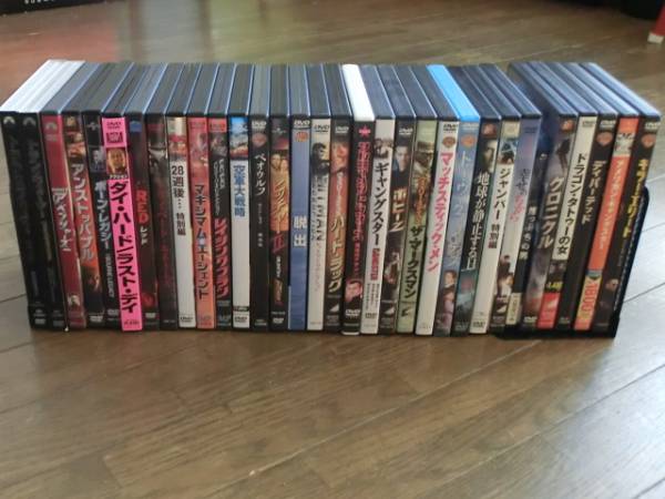 お買い得　USED　洋画話題作　DVD　３２本　アクション　SF 戦争