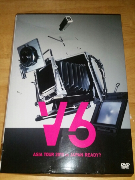 純正公式 V6 ASIA TOUR 2010 in JAPAN READY? READY版 【公式通販】