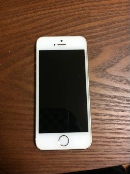 【中古美品】iPhone5s 32GB ゴールドsoftbank 本体のみ