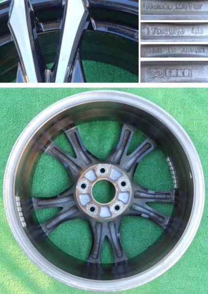 良品★CR-Z(ZF1)ホンダ純正17インチホイール αマスターレーベル