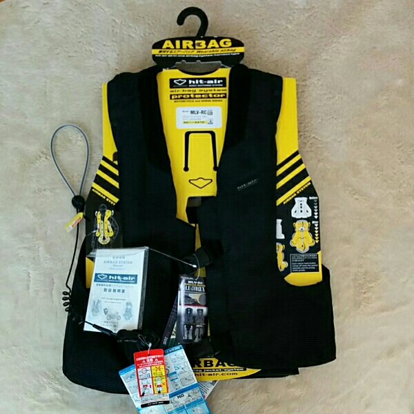 【新品】hit-air ヒットエア　バイク用　MLV-RC Lサイズ