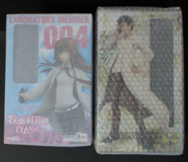 STEINS;GATE グッスマ 牧瀬紅莉栖 白衣Ver. PLUM 岡部倫太郎 SET