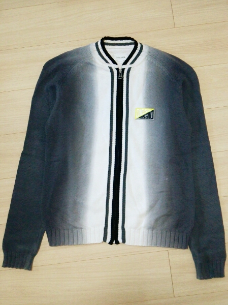 美品》DIESEL ディーゼル ジップニット カーディガンバイク ディーゼル