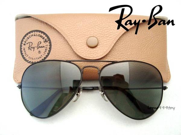 デッドB&LレイバンMETALサングラスUSAブラックRayBanメタルDead