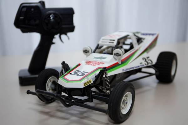 タミヤ グラスホッパー 中古車 ラジコン ホワイトレタータイヤ 中古 1 