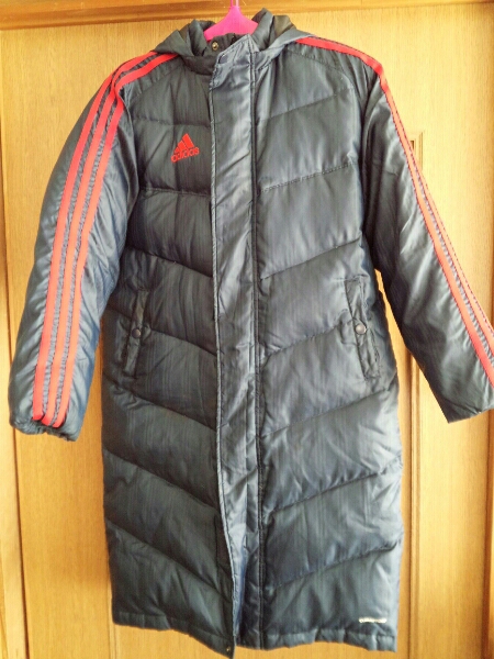 美品★アディダス Adidas ダウン ベンチコート 150