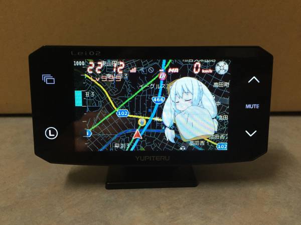 ユピテル Lei02 GPS&レーダー探知機 本体（GPS搭載） 自動車