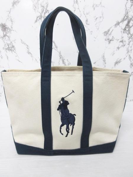 トートバッグ ラルフローレン キャンバス ビッグポニー ポロ RALPH 