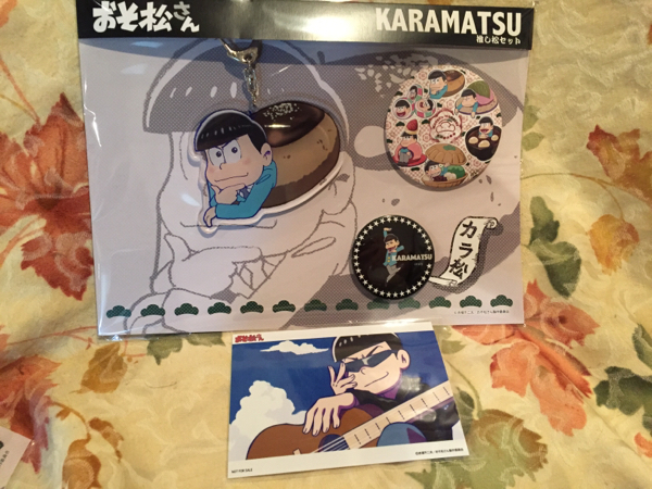 【限定】おそ松さん 推し松セット カラ松 ブロマイド付き