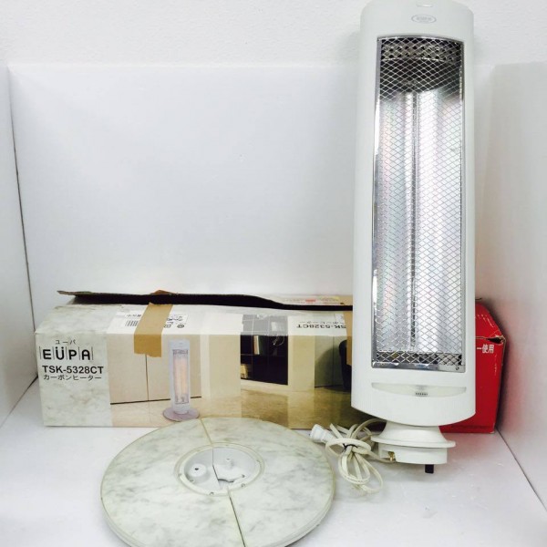 EUPA カーボンヒーター ホワイト 900W TSK-5328CT