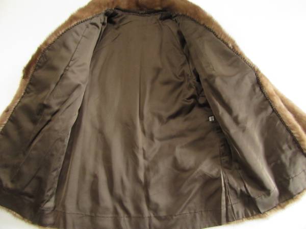MINK 毛皮 ハーフコート コート ファーコート リアルファー レディース 