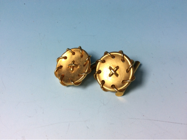 エルメス　ゴールドカフス　切手OK