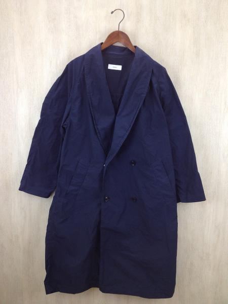 Graphpaper/チェスターコート/-/ポリエステル/NVY