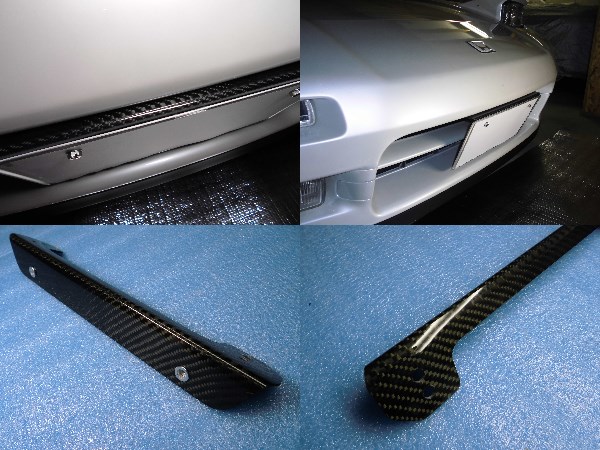 c*a様 NSX ナンバプレートブラケット【カーボン】特価❗ NSX ブラケット カーボンナンバープレート NSXカーボンナンバー