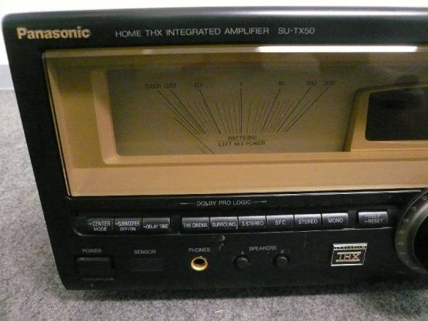 オーディオ機器 Panasonic SU TX 50 アンプ ジャンク