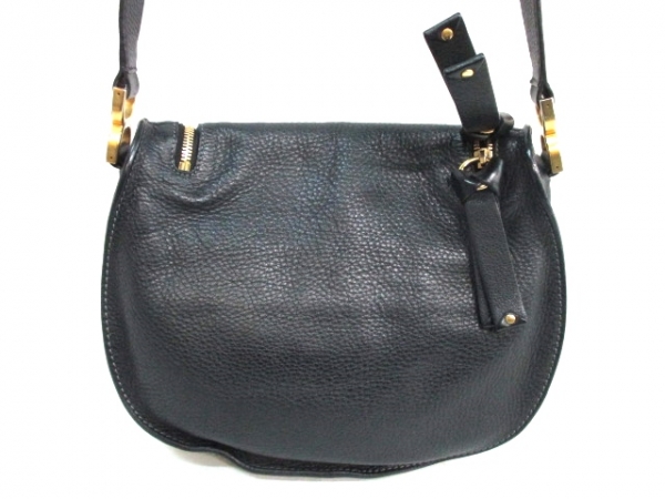クロエ ショルダーバッグ マーシー 黒 レザー Chloe