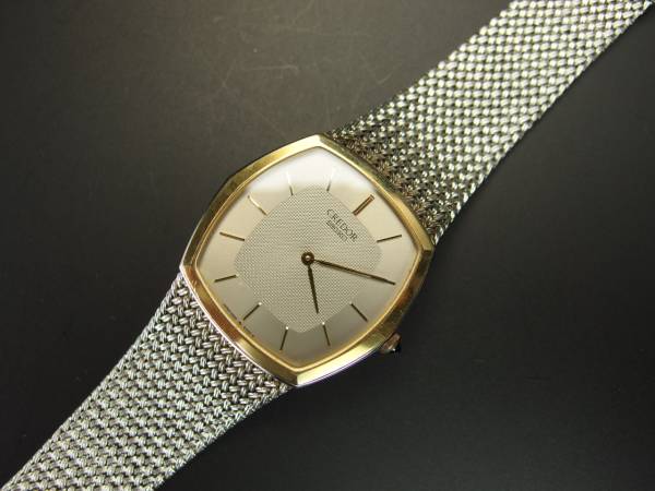 SEIKO　セイコー　CREDOR　クレドール　メンズ　１４K　ベゼル