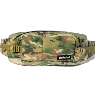 FCRB 希少 レア ウエストバッグ 迷彩 カモ 完売 美品 極美品