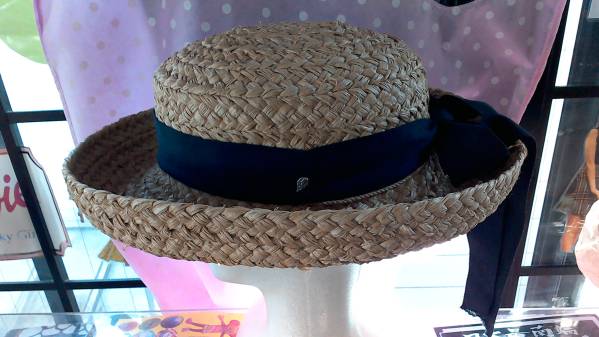 ヘレンカミスキー　麦わら帽　　リボン