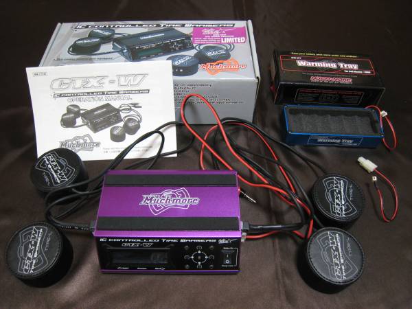Muchmore CTX-W RCタイヤウォーマー 限定版 ◇マッチモア□美品！タイヤウォーマー CTX-W パープル□BW付