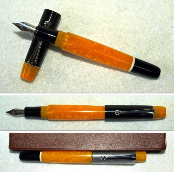 万年筆　木軸　Bock　14K 万年筆 - | 日本 Etsy 0 中古)OHASIDO スタンダード 同軸モデル nib