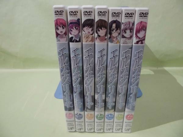 エルフェンリート △DVDエルフェンリート 全7巻セット 中古 1～7巻