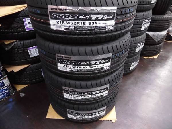 ◆TOYO◆プロクセスT1スポーツ◆215/45-18◆215/45ZR18◆