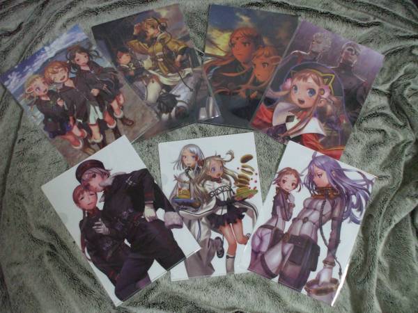 ラストエグザイル 銀翼のファム Over The Wishes 特典 全7種