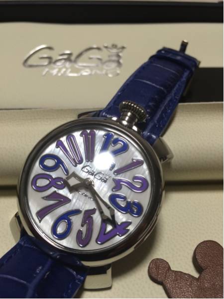 ほぼ新品 GaGaMILANO 5020 クォーツ 送料無料