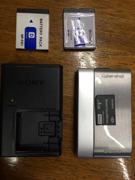 SONY 1020万画素デジカメCyber-shot DSC-TX1SKD動作OK