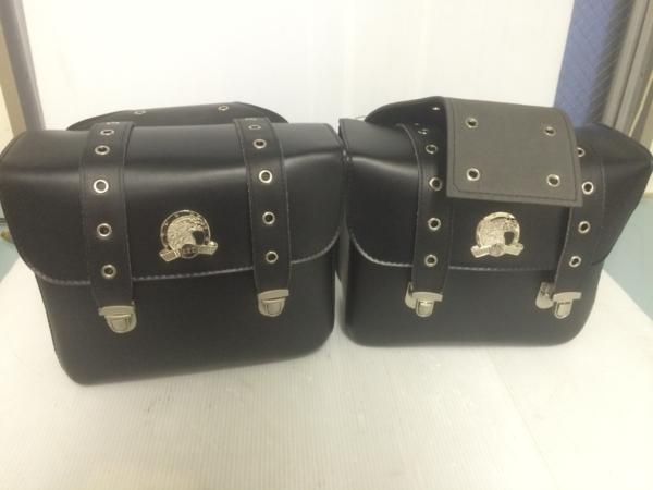 【展示品】バイク用サイドバッグ レザー