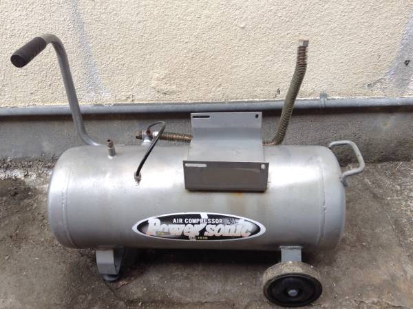 容量30L▲コンプレッサーサブタンク▲ジャンク