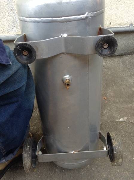 容量30L▲コンプレッサーサブタンク▲ジャンク