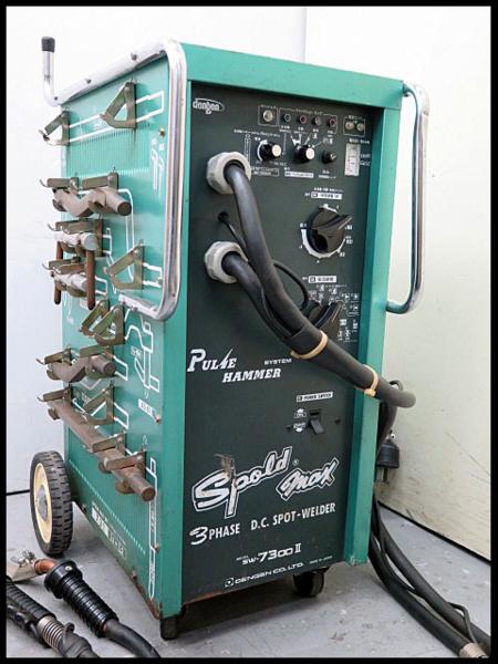 ■デンゲン D.C.スポット溶接機 SW-7300Ⅱ/ スポルド マックス