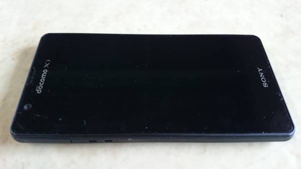 【D725】docomo SO-04E Xperia A Black