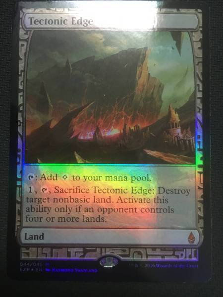 of | 英語版 MTG 土地U Edge》[M3C] 7版 foil おもちゃ リップル・Foil(