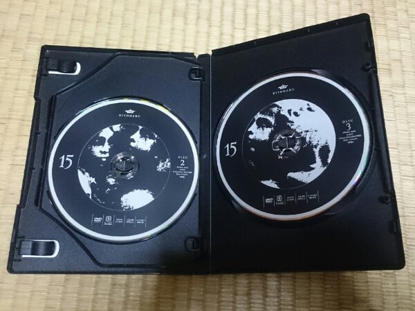 ファンクラブ 通販限定 清春 15 DVD3枚組 黒夢