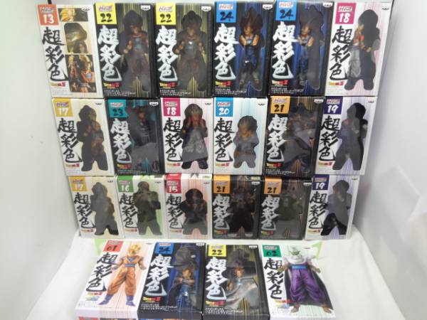 64♪未開封 ドラゴンボールZ 超彩色 22個セット 孫悟空 フィギュア