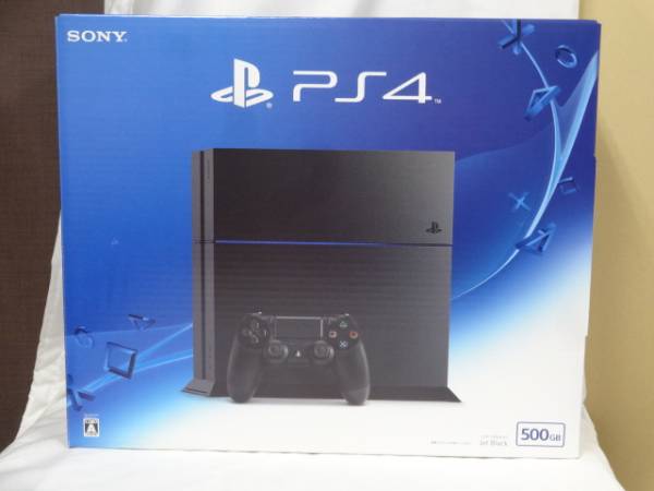 57▽未使用▽新型PS4本体 500GB ブラック CUH-1200A B01