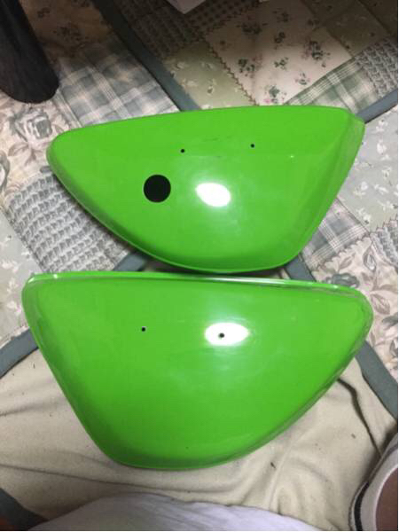 美品KHサイドカバー当時物純正品 KAWASAKI 【公式通販】