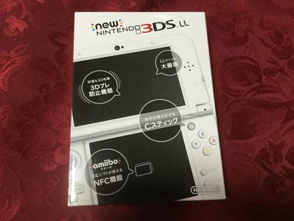 ★Newニンテンドー3DS LL パールホワイト　新品未開封！！